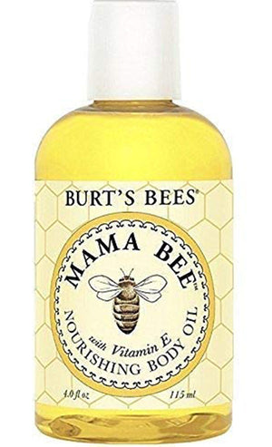 Burt's Bees Mama Bee Body Oil with Vitamin E, 4oz