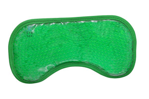 Eye See Plush Gel Eye Mask for Puffy Eyes, Green - Cold Eye mask to Treat Dark Circles, Sinuses, Dry Eyes, and for Allergy Relief - Microwave Safe for Heat Therapy