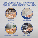 Lysol Disinfecting Wipes, Crisp Linen, 80ct