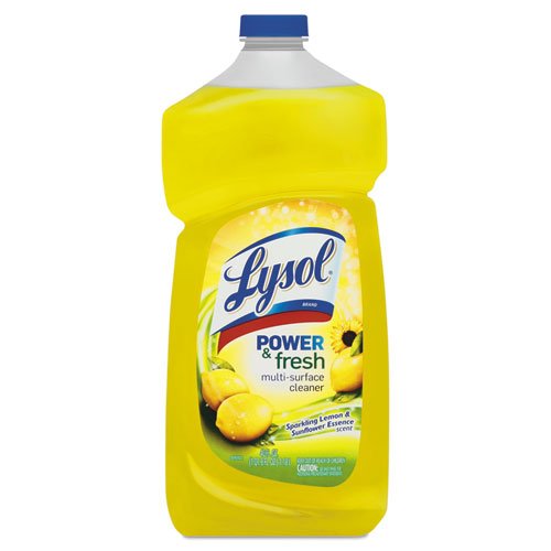 Lysol Power and Fresh All Purpose Cleaner, Lemon Sunflower, 40 Ounce