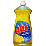 Ajax Liquid Dish Soap, Lemon, 30 Oz
