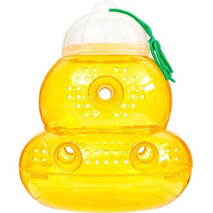 Baumster Natural Wasp, Bee, Hornet, Yellow Jacket Trap Jar Reusable Eco-Friendly