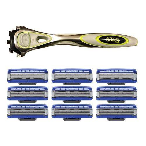 Schick Hydro 5 Sensitive Shaver With Nine Hydro 3 Replacement Blades