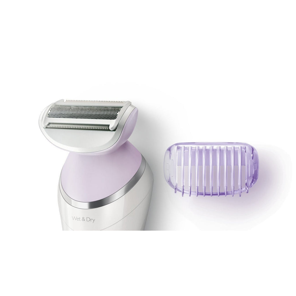 Philips Satinelle Advanced Epilator, Electric Hair Removal, Cordless Wet & Dry Use, (BRE635)